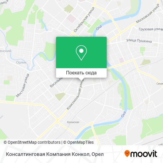 Карта Консалтинговая Компания Конкол