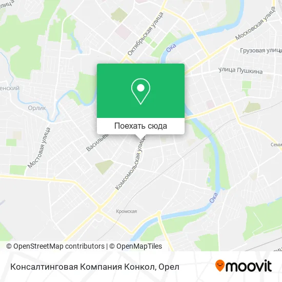 Карта Консалтинговая Компания Конкол