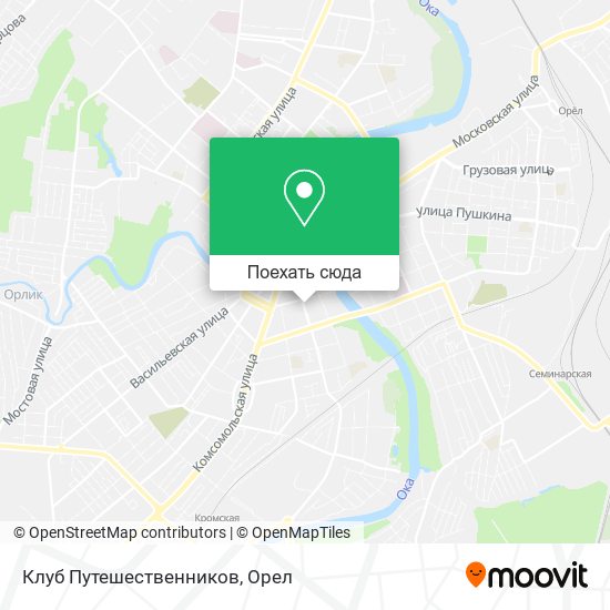 Карта Клуб Путешественников