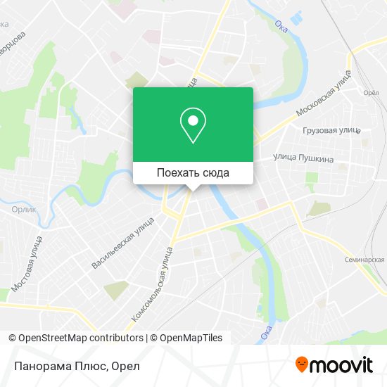 Карта Панорама Плюс