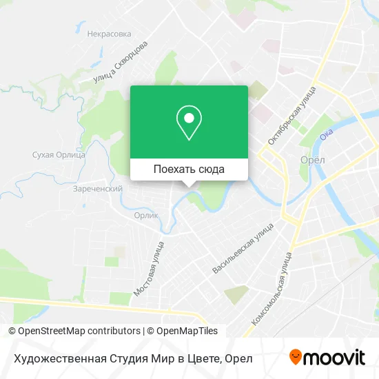 Карта Художественная Студия Мир в Цвете