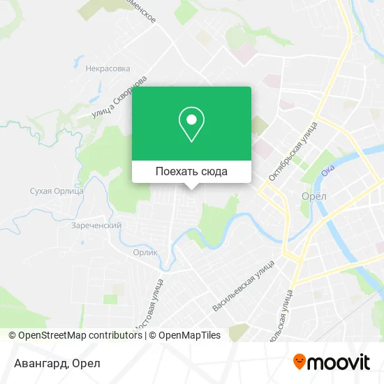 Карта Авангард