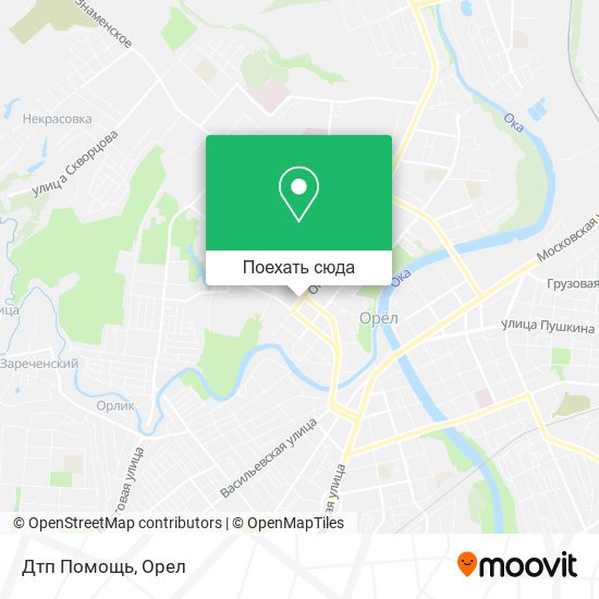 Карта Дтп Помощь