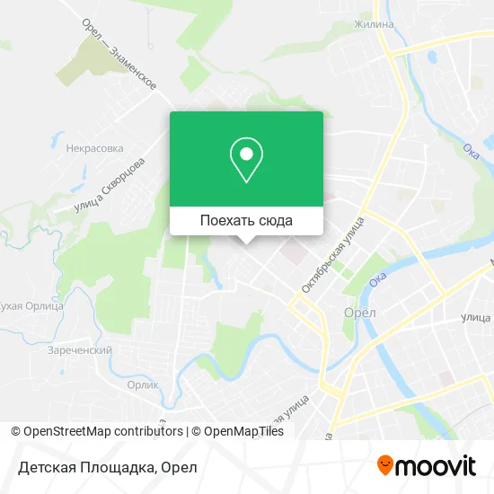 Карта Детская Площадка