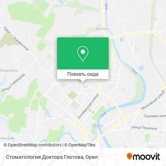 Карта Стоматология Доктора Глотова