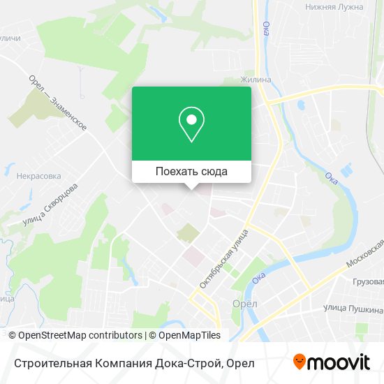 Карта Строительная Компания Дока-Строй