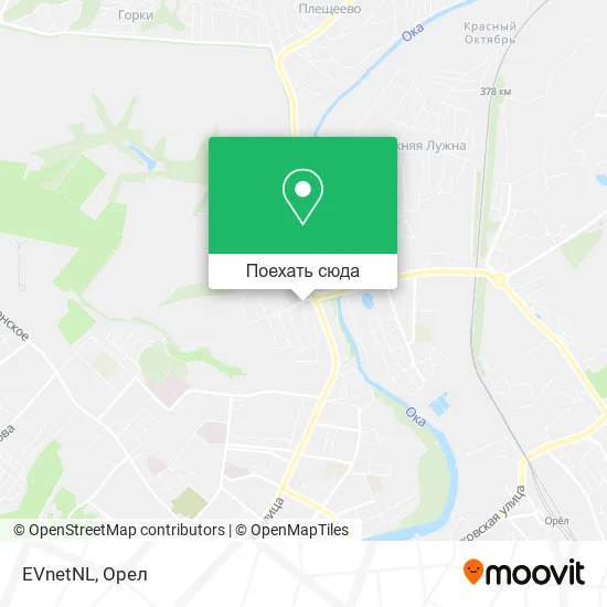 Карта EVnetNL