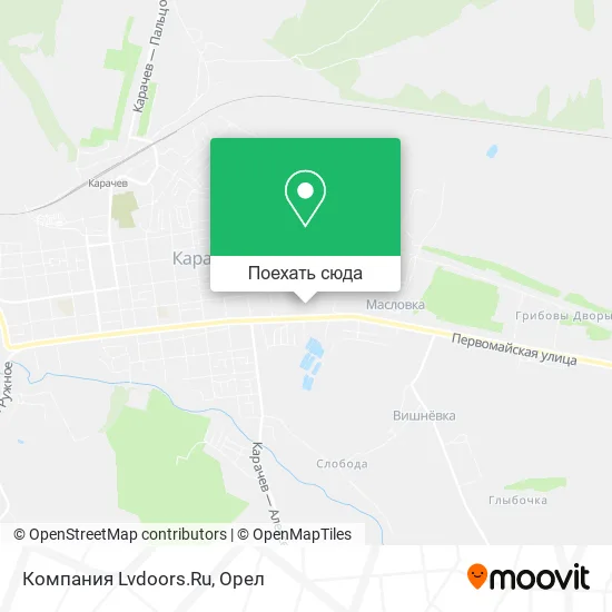 Карта Компания Lvdoors.Ru