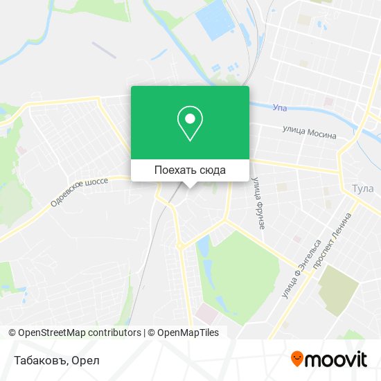 Карта Табаковъ