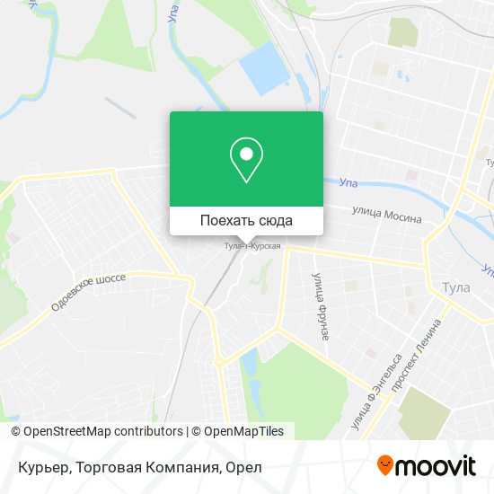 Карта Курьер, Торговая Компания