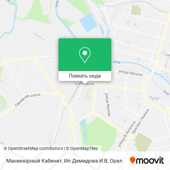 Карта Маникюрный Кабинет, Ип Демидова И.В