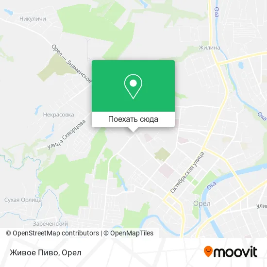 Карта Живое Пиво