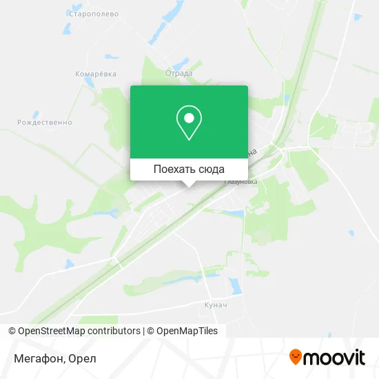 Карта Мегафон