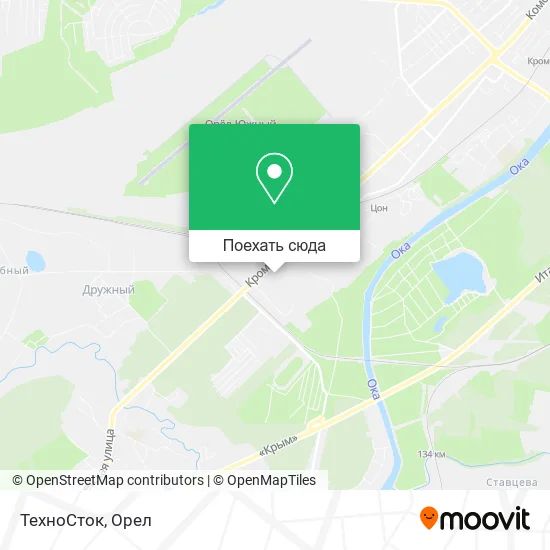 Карта ТехноСток