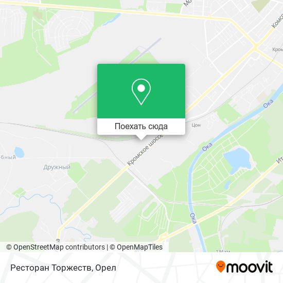 Карта Ресторан Торжеств