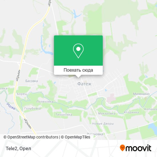Карта Tele2