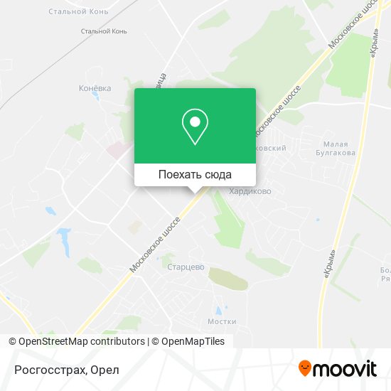 Карта Росгосстрах