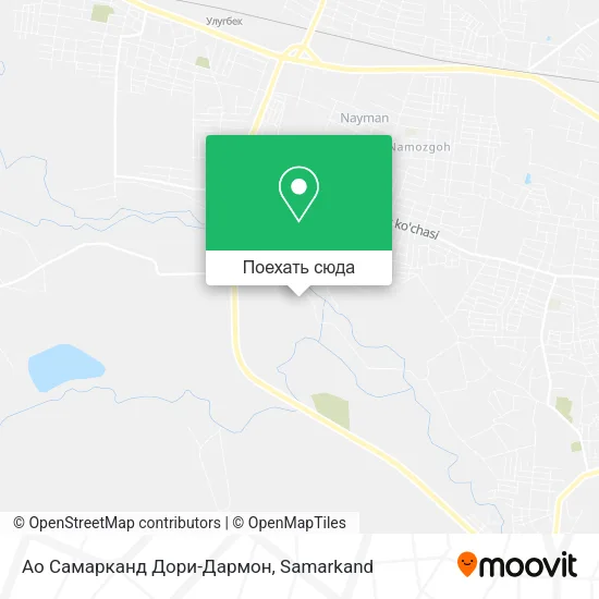 Карта Ао Самарканд Дори-Дармон