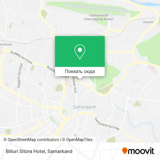 Карта Billuri Sitora Hotel