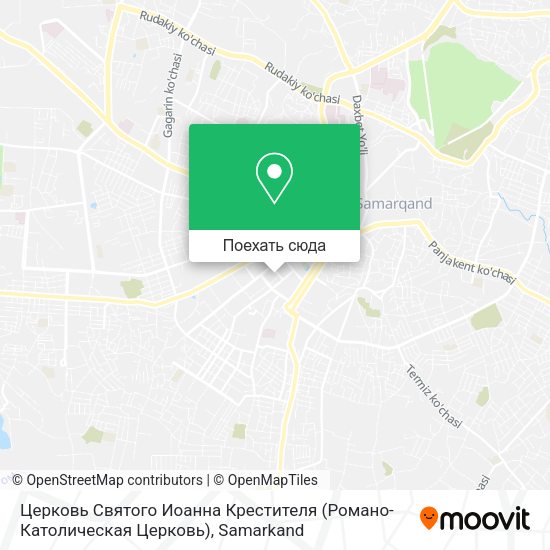 Карта Церковь Святого Иоанна Крестителя (Романо-Католическая Церковь)