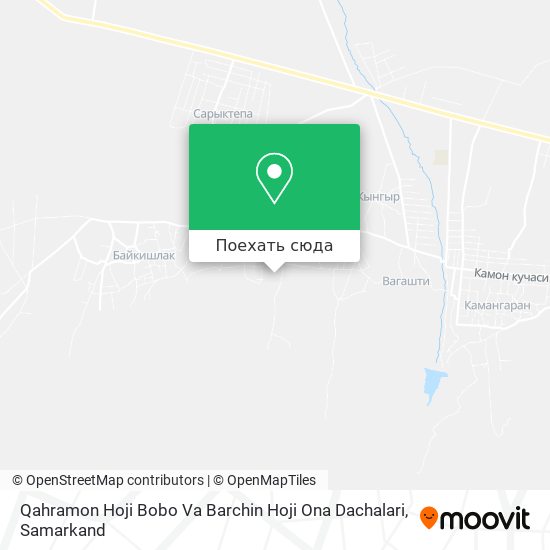 Карта Qahramon Hoji Bobo Va Barchin Hoji Ona Dachalari