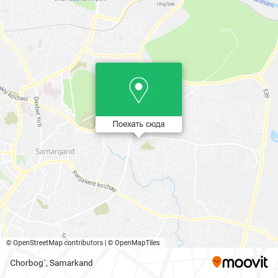 Карта Chorbog`