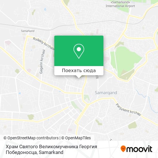 Карта Храм Святого Великомученика Георгия Победоносца