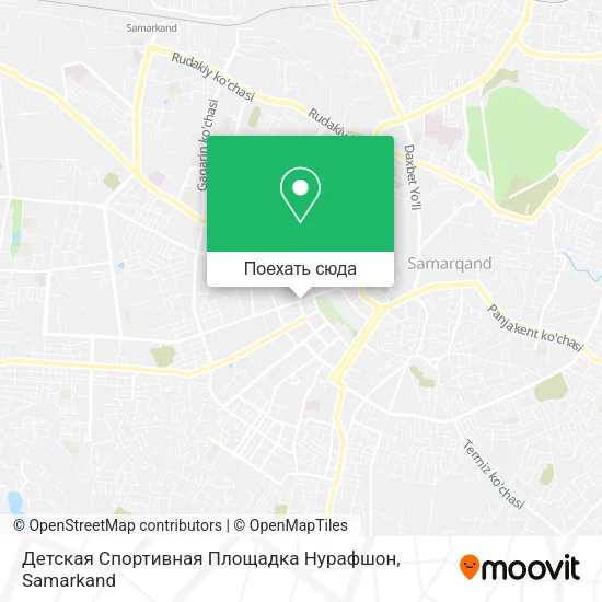 Карта Детская Спортивная Площадка Нурафшон