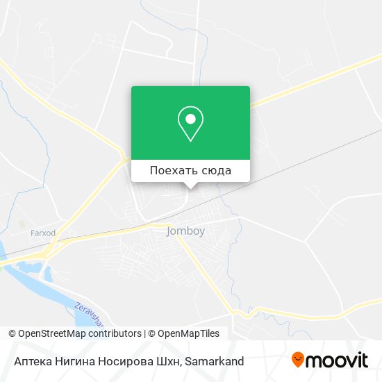 Карта Аптека Нигина Носирова Шхн