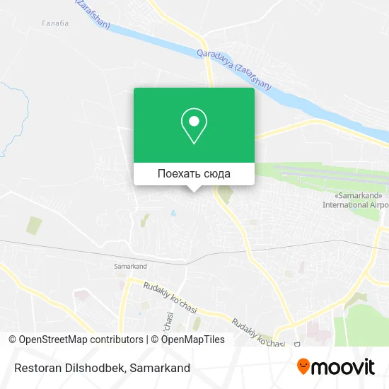 Карта Restoran Dilshodbek