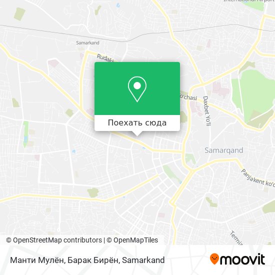 Карта Манти Мулён, Барак Бирён