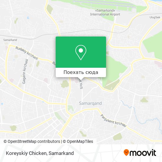 Карта Koreyskiy Chicken