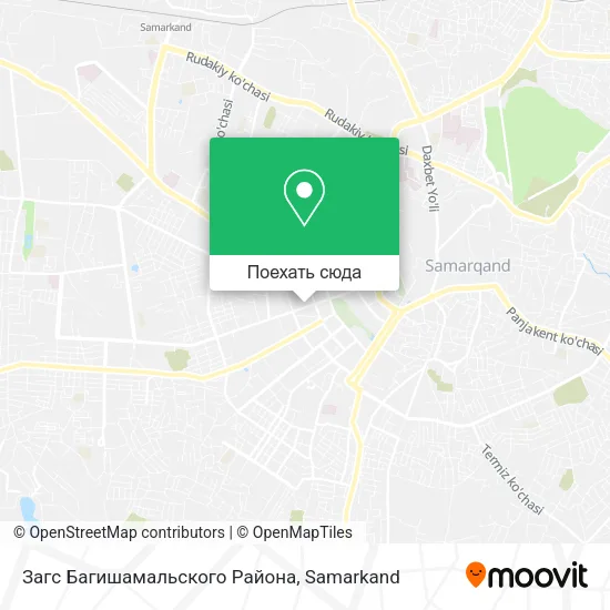 Карта Загс Багишамальского Района