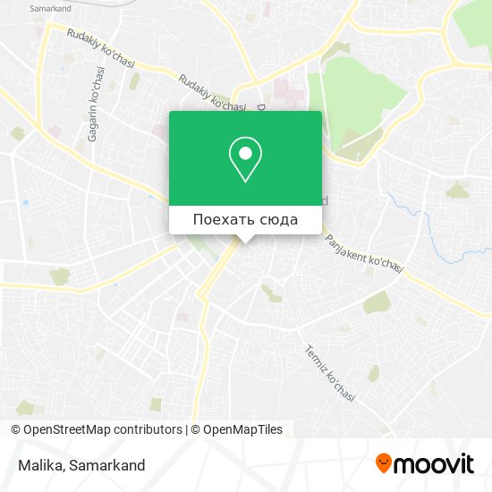 Карта Malika