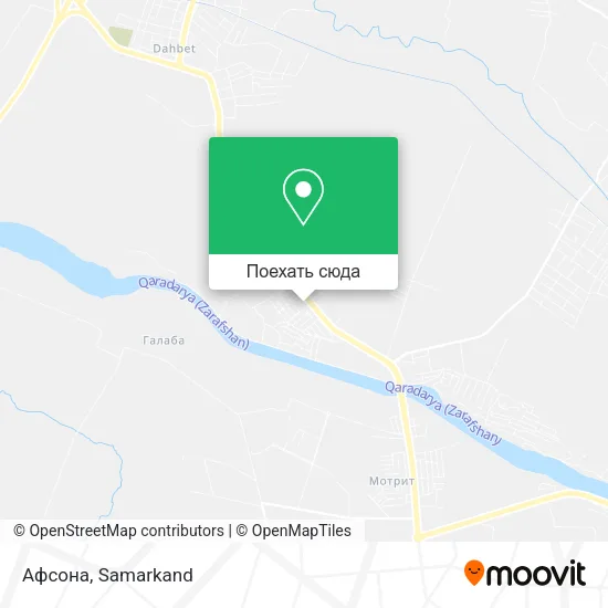 Карта Афсона