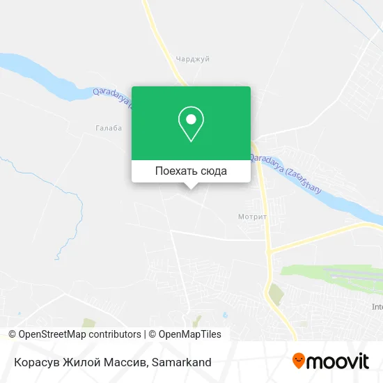 Карта Корасув Жилой Массив