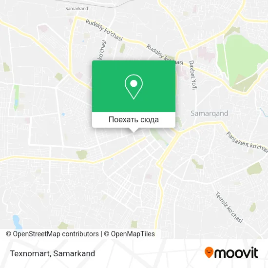 Карта Texnomart