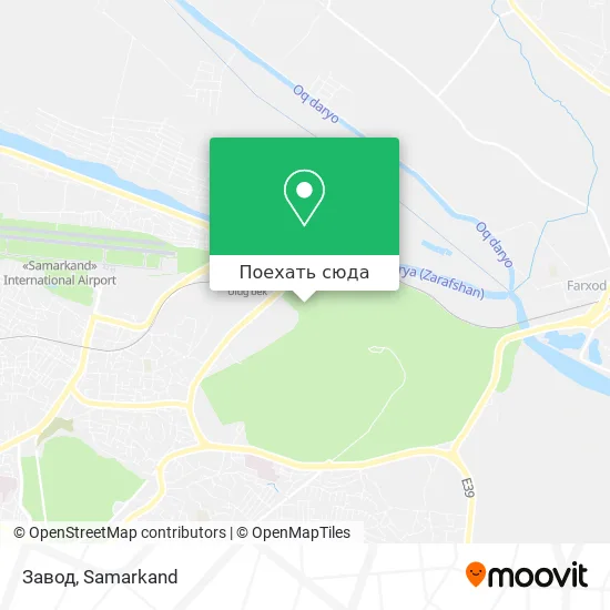 Карта Завод