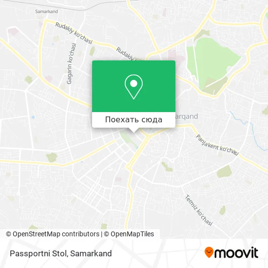 Карта Passportni Stol