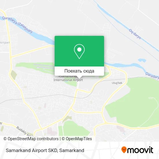 Карта Samarkand Airport SKD