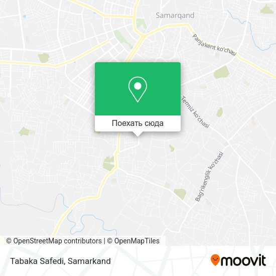 Карта Tabaka Safedi