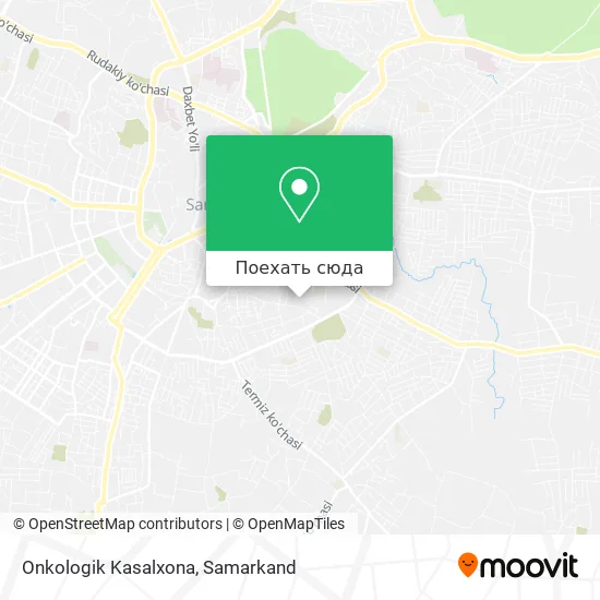 Карта Onkologik Kasalxona
