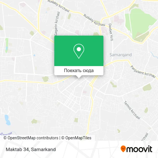 Карта Maktab 34
