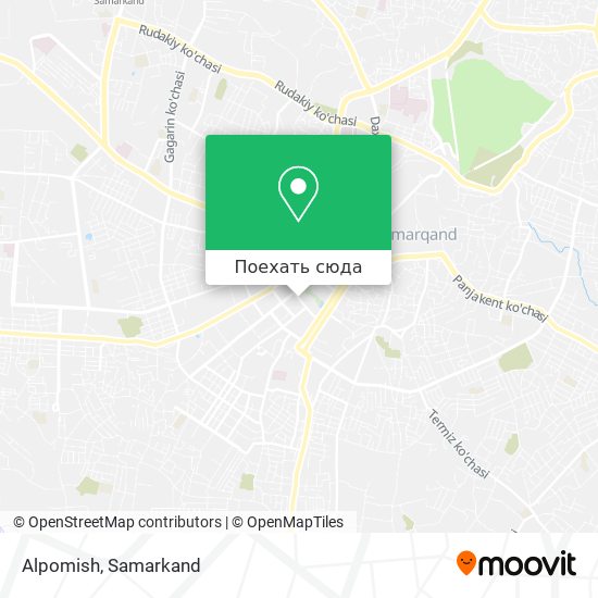Карта Alpomish