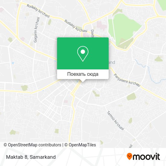 Карта Maktab 8