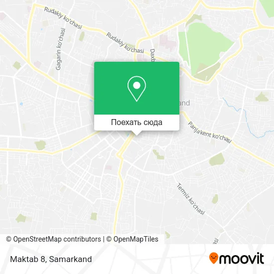 Карта Maktab 8