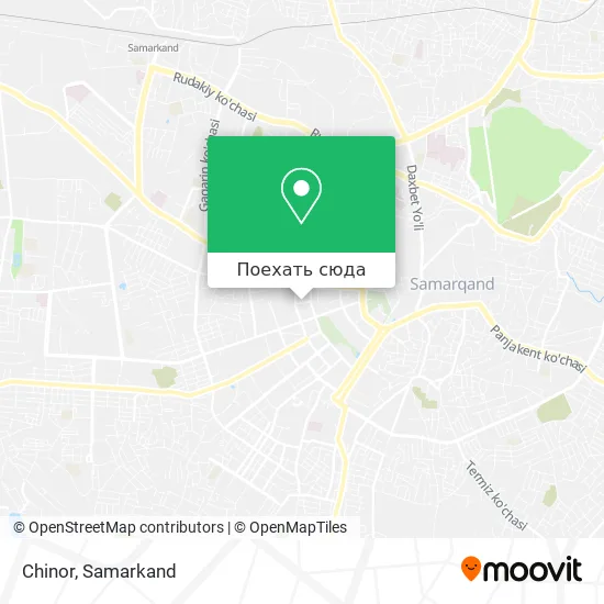 Карта Chinor