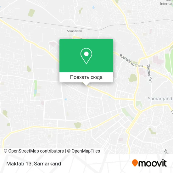 Карта Maktab 13