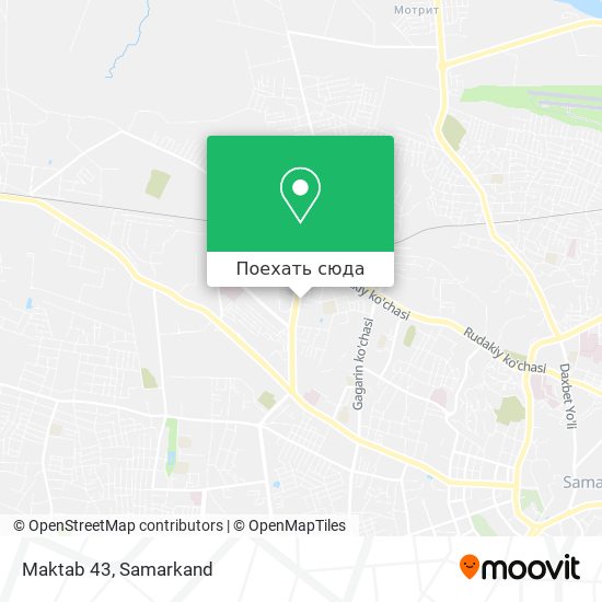 Карта Maktab 43