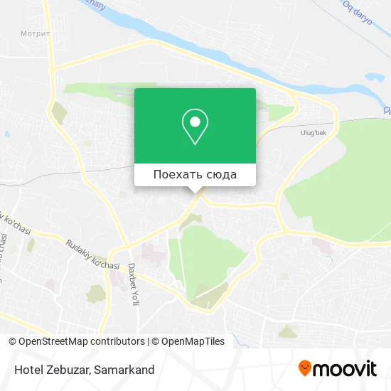 Карта Hotel Zebuzar